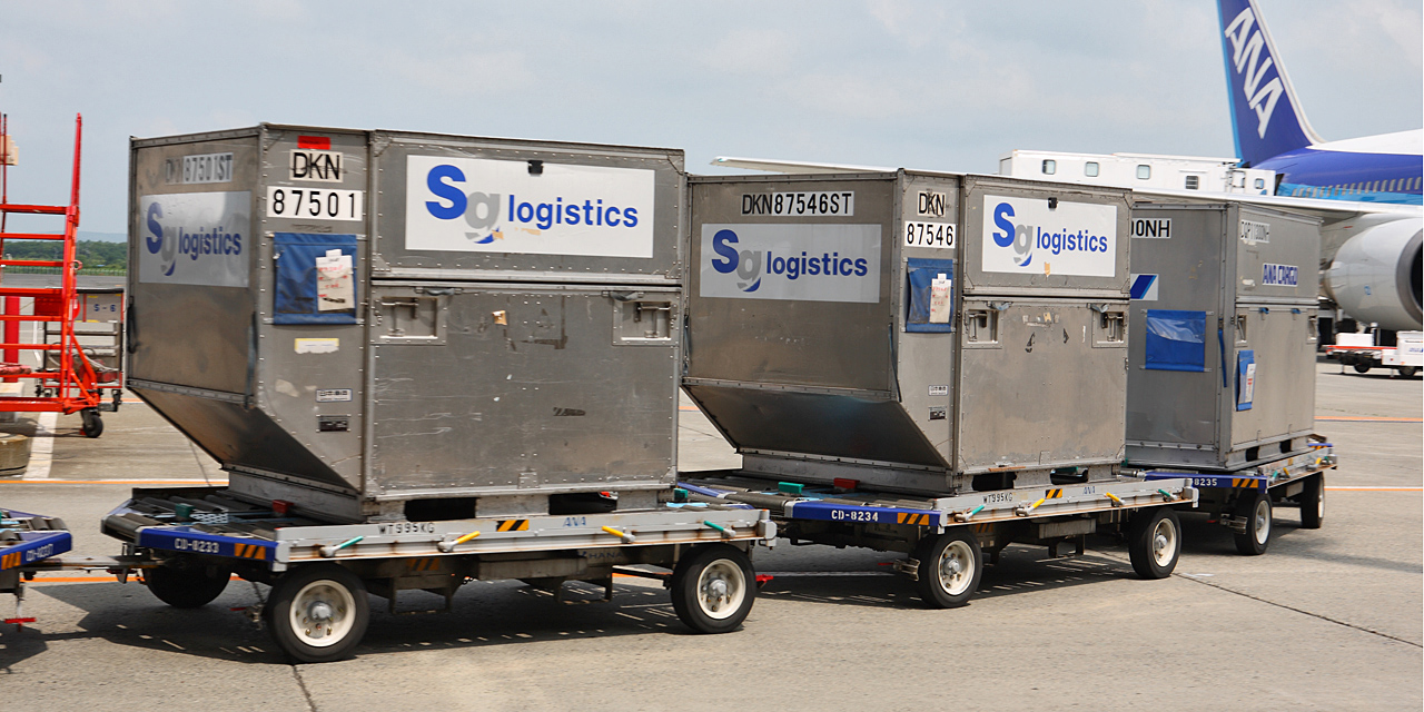 LD-3 unit load device used for air cargo